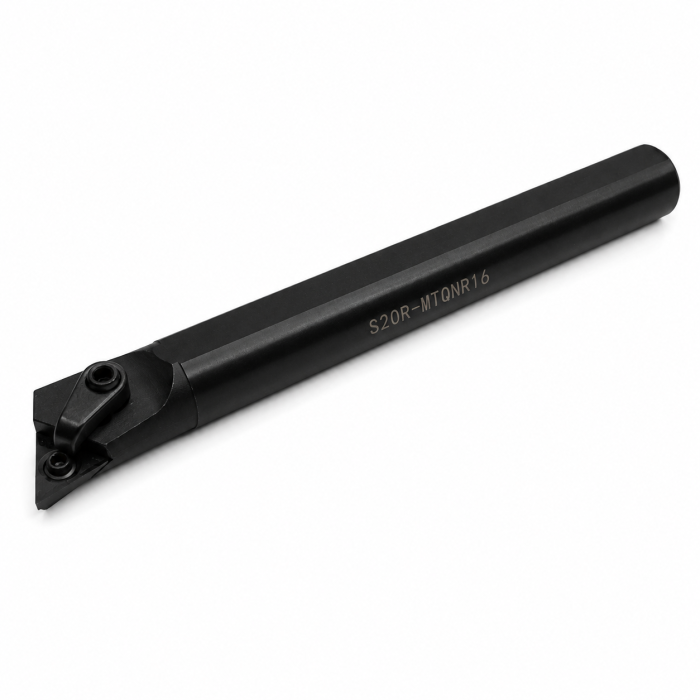 Portas Interiores 20x200mm S20R - MTQNR16 para Insertos TNMG16 | Barras de Mandrinar