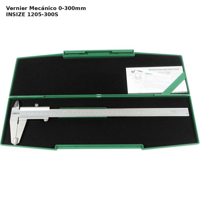 Calibradores Verniers INSIZE Serie 1205 | 0-150, 0-200 y 0-300 mm
