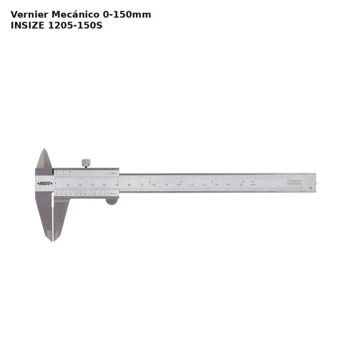 Calibradores Verniers INSIZE Serie 1205 | 0-150, 0-200 y 0-300 mm
