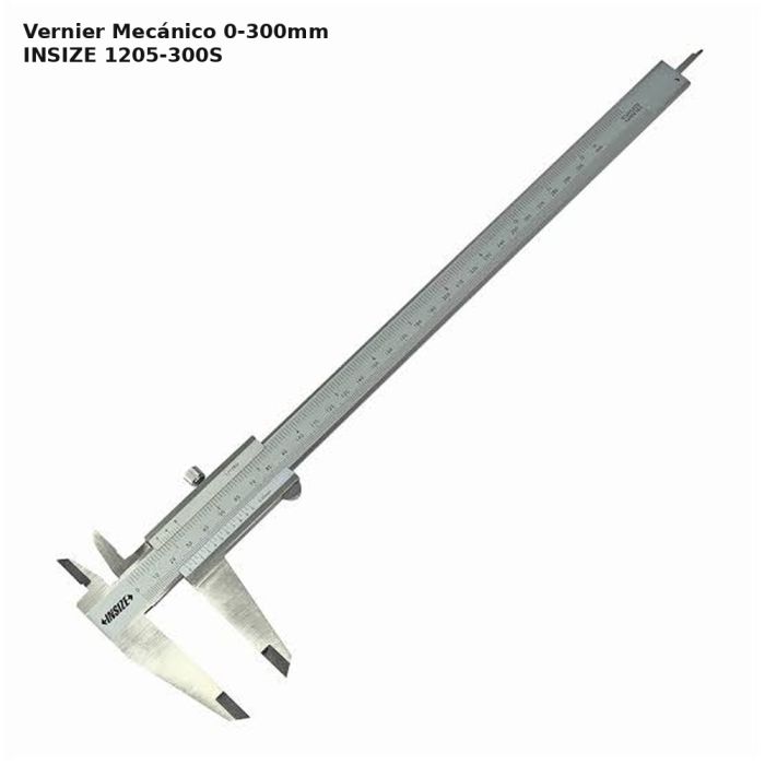 Calibradores Verniers INSIZE Serie 1205 | 0-150, 0-200 y 0-300 mm