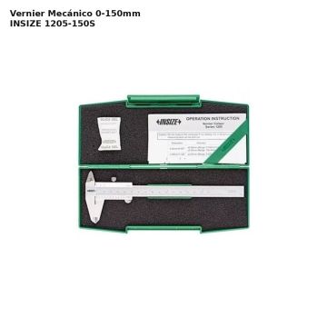 Calibrador Mecánico 6" / 0-150mm INSIZE Serie 1205-150S