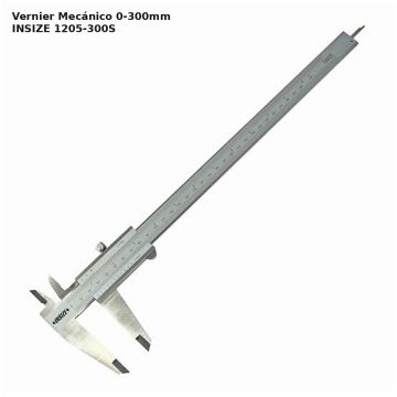 Calibrador Mecánico 12" / 0-300mm INSIZE Serie 1205-300S